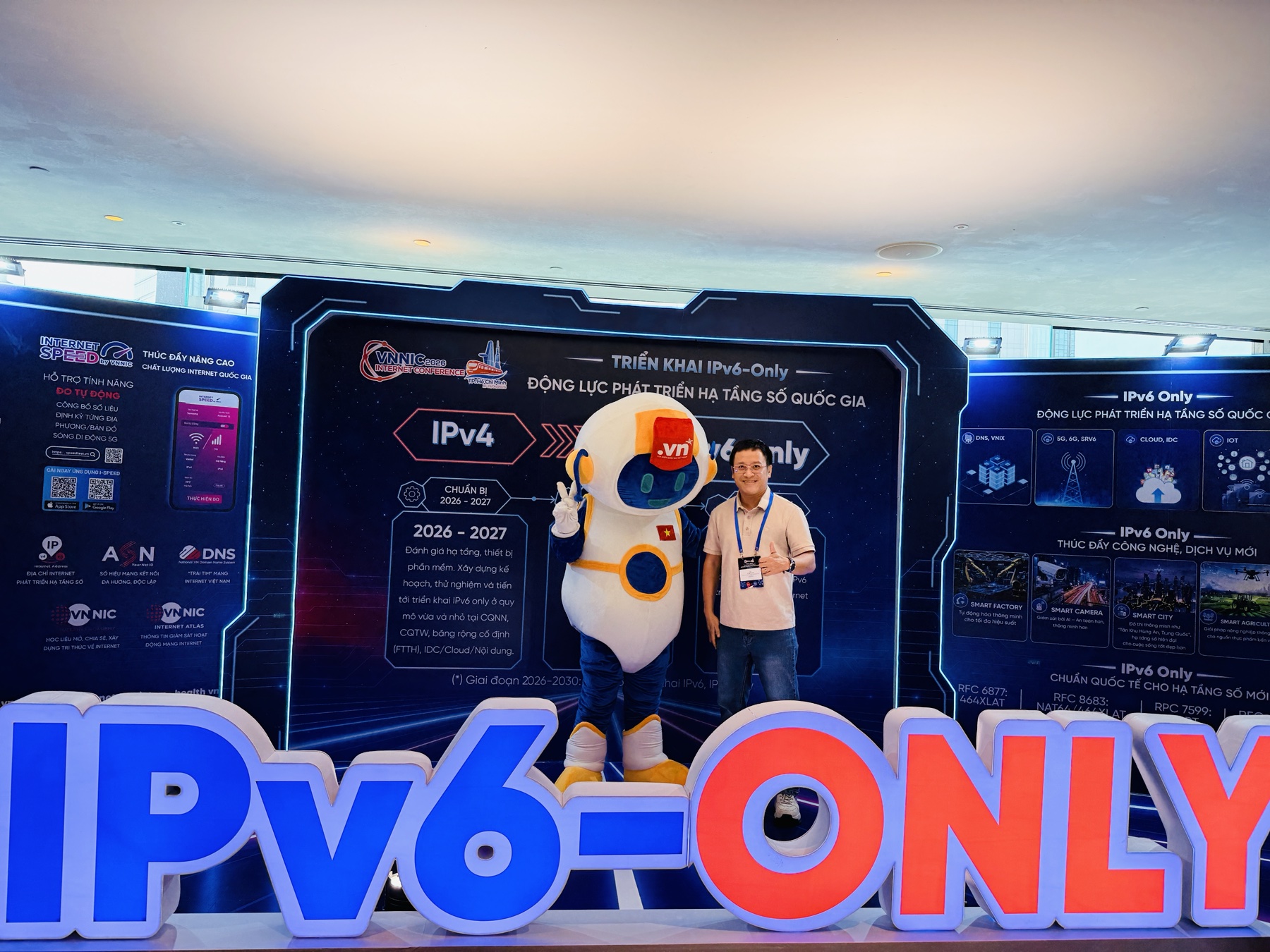 Ông Lê Minh Chí - Cloudzone tại VNNIC Internet Conference 2026