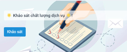 Phiếu khảo sát chất lượng dịch vụ Cloudzone