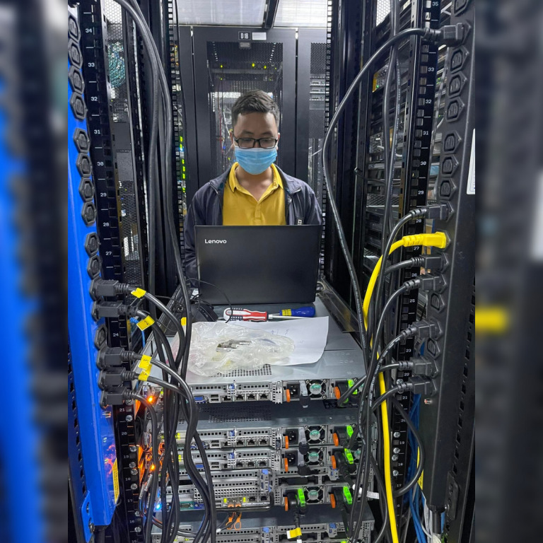 Tủ rack Cloudzone tại Data Center FPT Hà Nội năm 2022