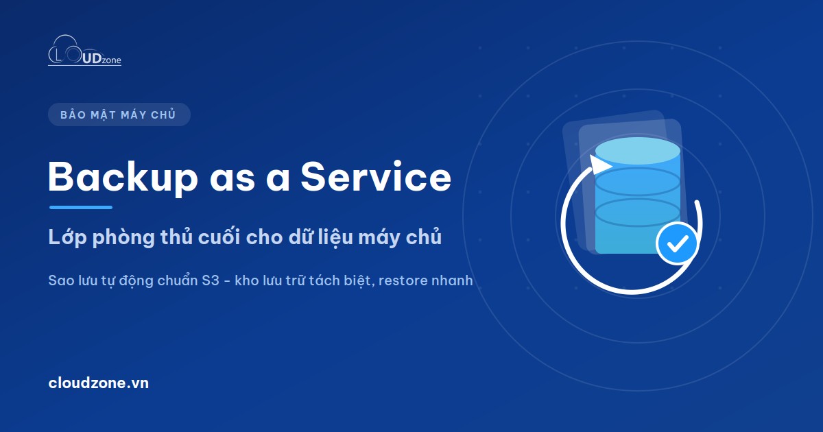 Sao lưu dữ liệu phòng tránh rủi ro