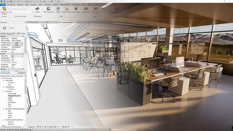 Xử lý đồ họa 3D và render với phần mềm Enscape trên VPS GPU