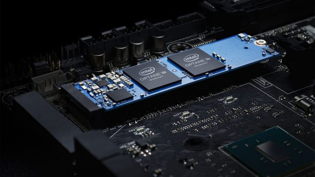Một ổ cứng NVMe gắn cổng M.2 trên mainboard máy chủ