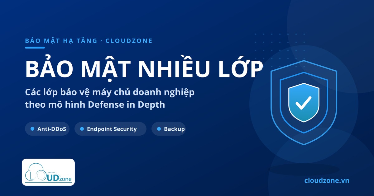 Các lớp bảo vệ máy chủ tại Cloudzone