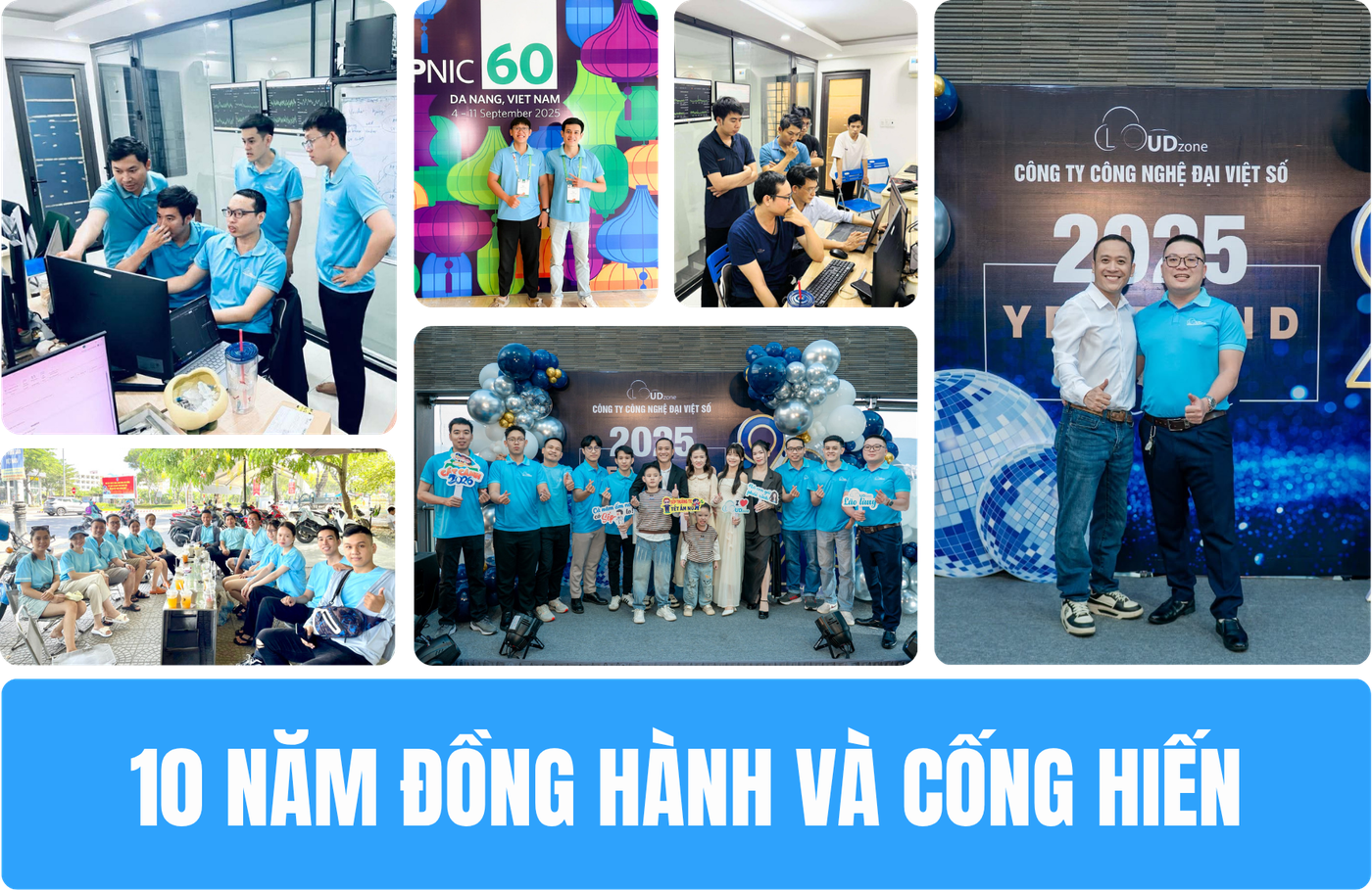 Đội ngũ Cloudzone — 10 năm đồng hành và cống hiến